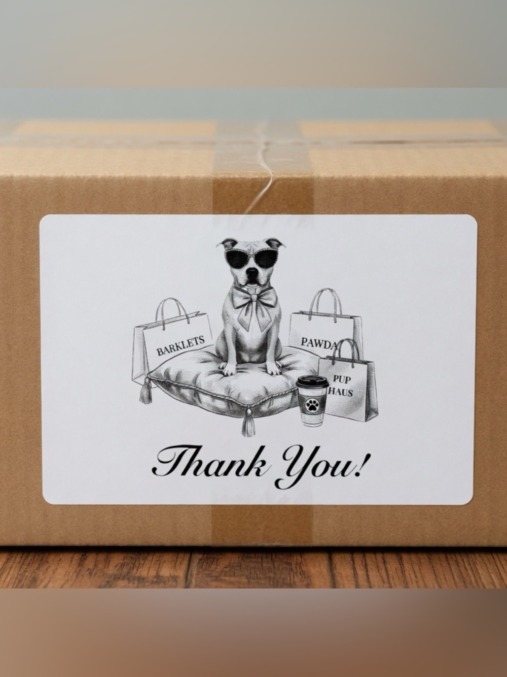 Pitbull Labels 4”x6”-100ct.